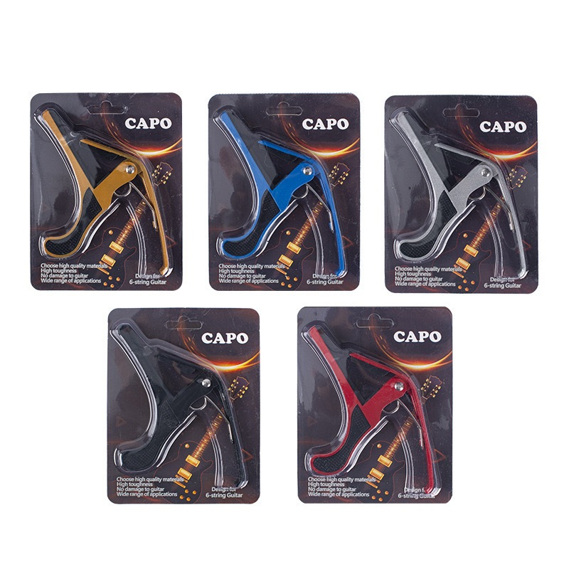 Capotraste Violão Aço Nylon Braçadeira Guitarra Viola Abraçadeira VL - Metal em Oferta na Shopee