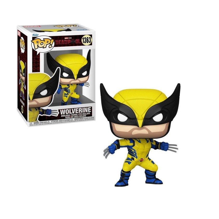 Boneco Funko Pop Marvel Deadpool & Wolverine - Wolverine - Hobbies & Collections