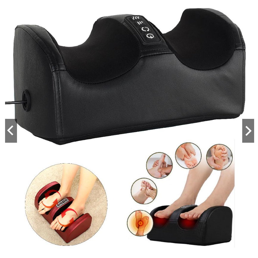 Massageador Elétrico De Pé Massagem Relaxante Terapêutica Anti Stress Linha Premium 220v