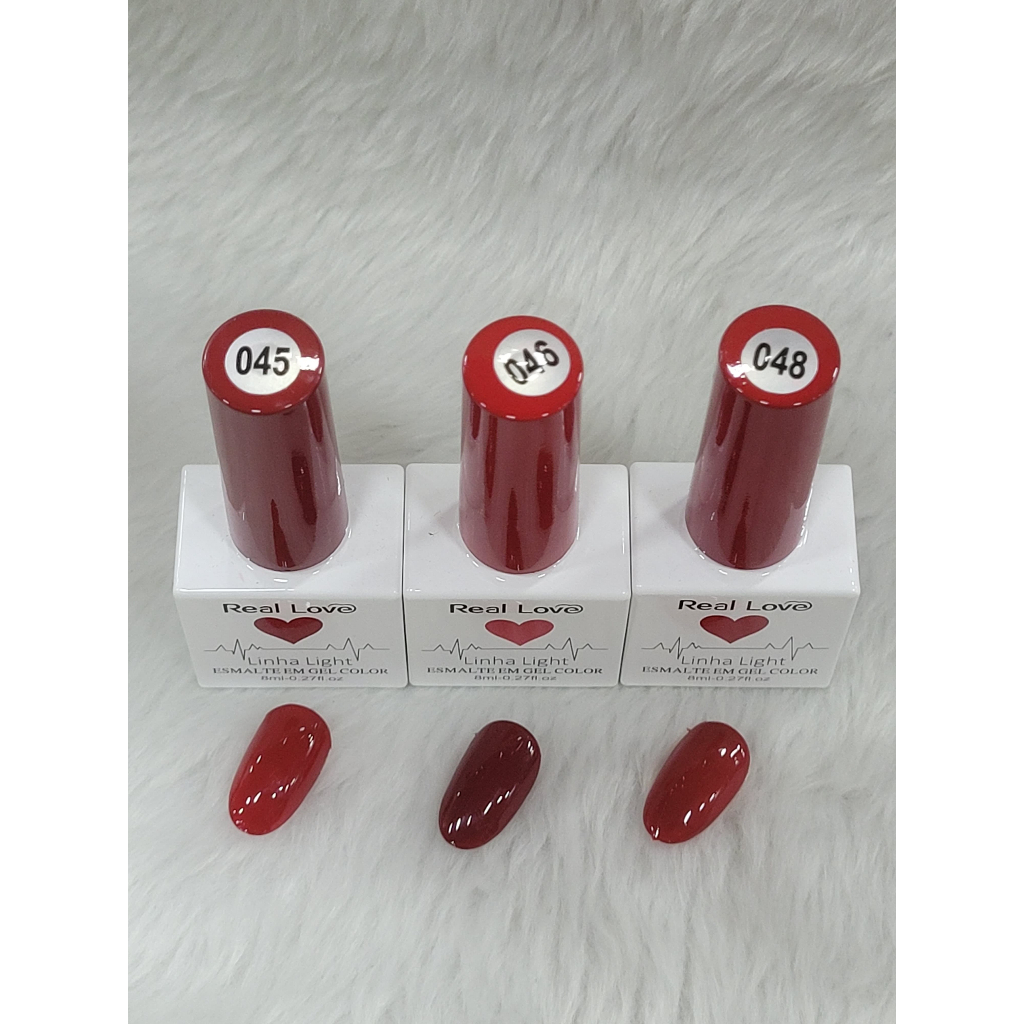 Esmalte em Gel Color Real Love 8ml Coração - unidade em Oferta na Shopee