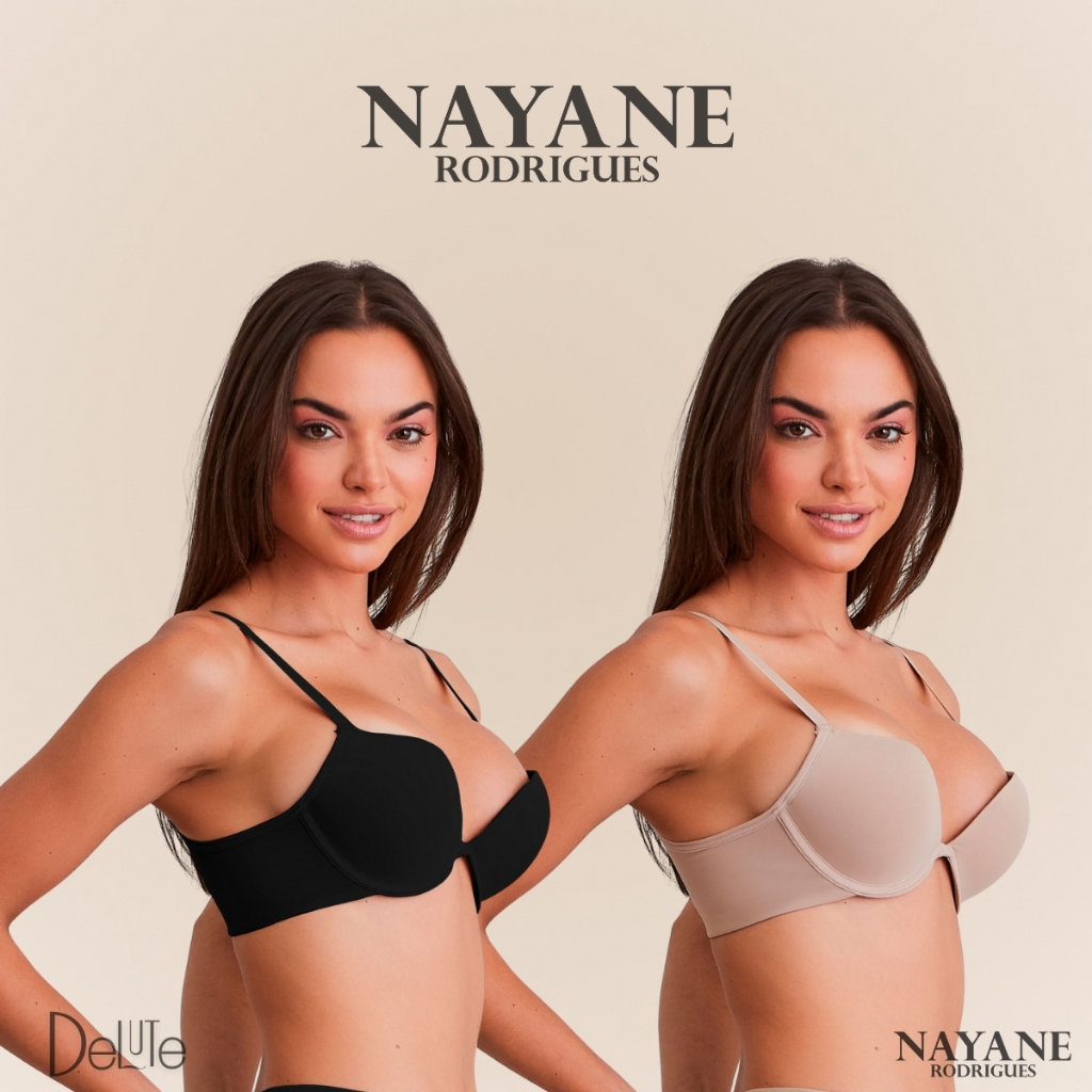Sutia Sutien Push Up Com Efeito Magico Aumenta Modela e Junta os Seios  Com Bojo Bolha 3D - Women Clothes
