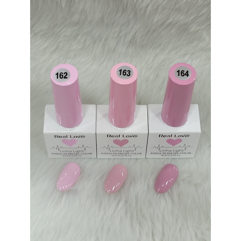 Esmalte em Gel Color Real Love 8ml Coração - unidade