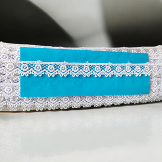 Renda Guipir Sa653 - Larg: 1,50cm - Branco - 13,70 Mts Artesanato decoração véu em Oferta na Shopee