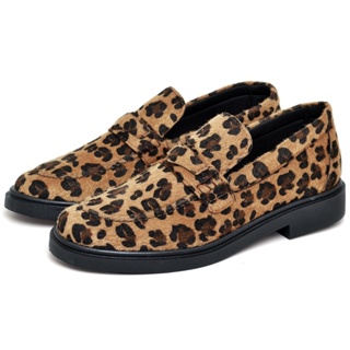Sapato Feminino Dubuy Mocassim Oxford animal Print Original Eva 1416DB em Oferta na Shopee