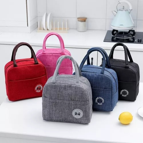 Bolsa Térmica Lancheira com Alça Fácil de Transportar em Oferta na Shopee