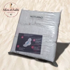 ABSORVENTE FEMININO NOTURNO LONGO COM ABAS 32 UNIDADES (C/ABAS)