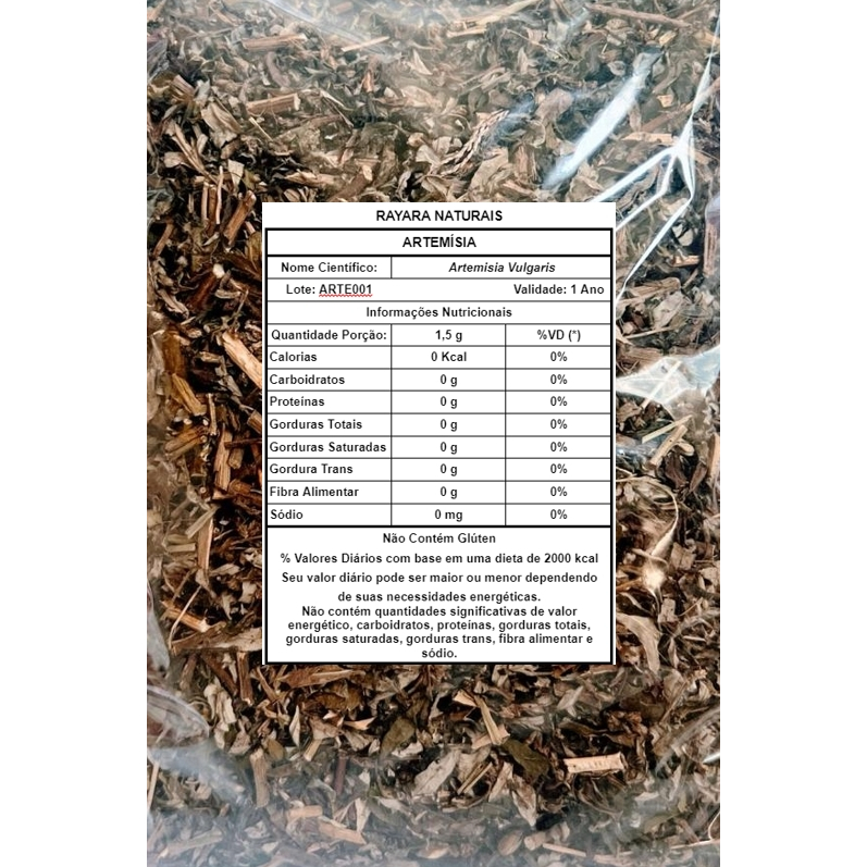 Artemísia Desidratada 120, 250, 500 g