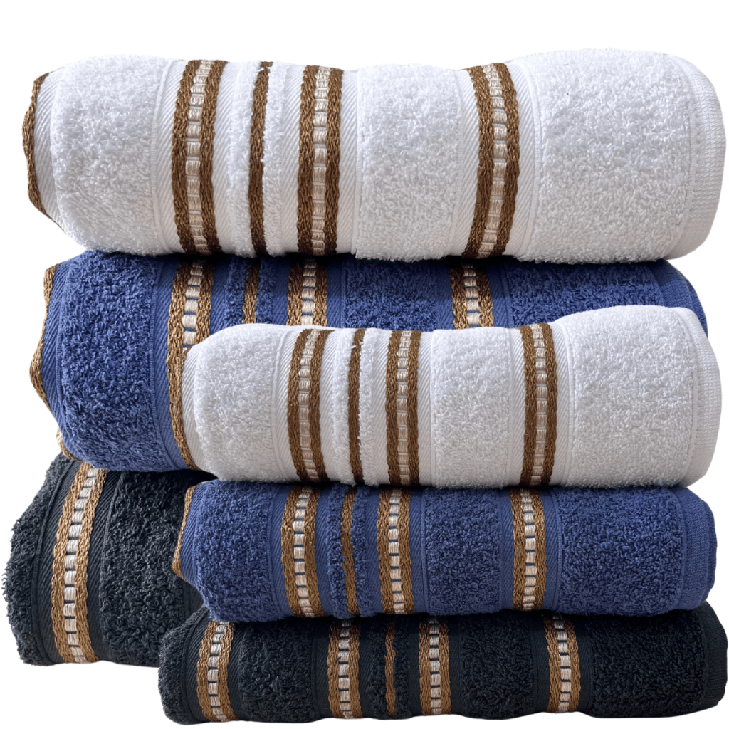 Jogo de Toalhas Banhão Extra Grande Rosto Linha Luxo Macia Village Hotel Pousada Gramatura 450gm² Gigante