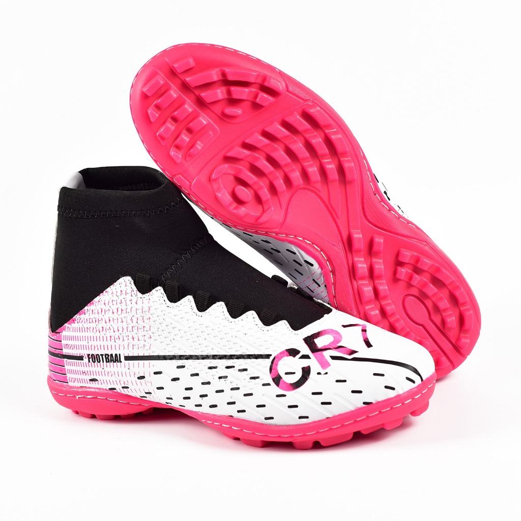 Chuteira Society Cr7 Footbaal  Cano Alto Unisex