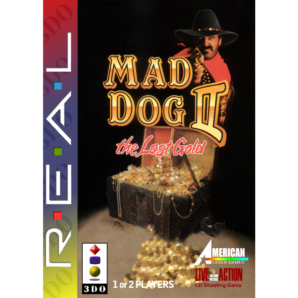 Mad Dog 2 The Lost Gold Panasonic 3DO