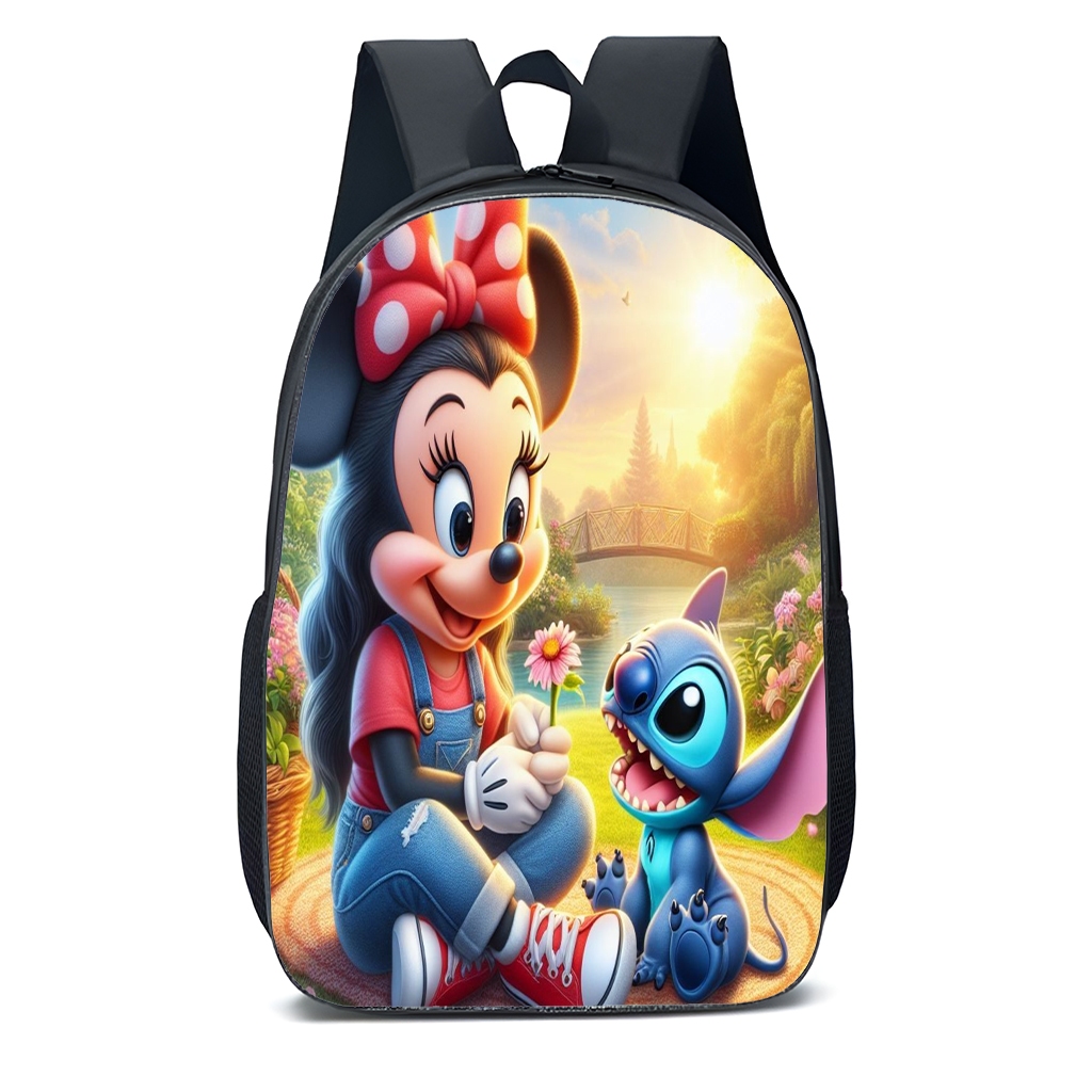 Mochila Escolar Infantil Juvenil desenho personagens filme desenho animais fofos novidade