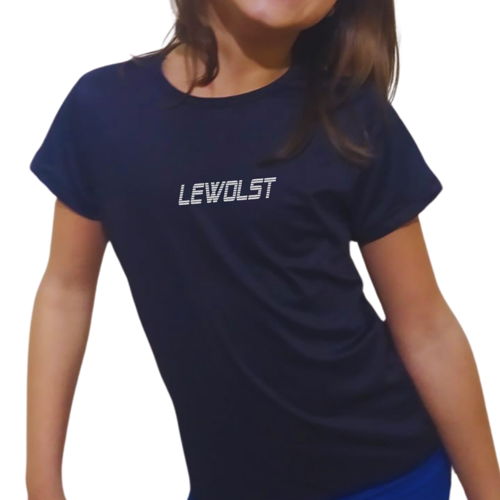 CAMISETA INFANTIL UNISSEX DRY FIT POLIAMIDA LEWOLST SPORTS MENINA MENINO CRIANÇA