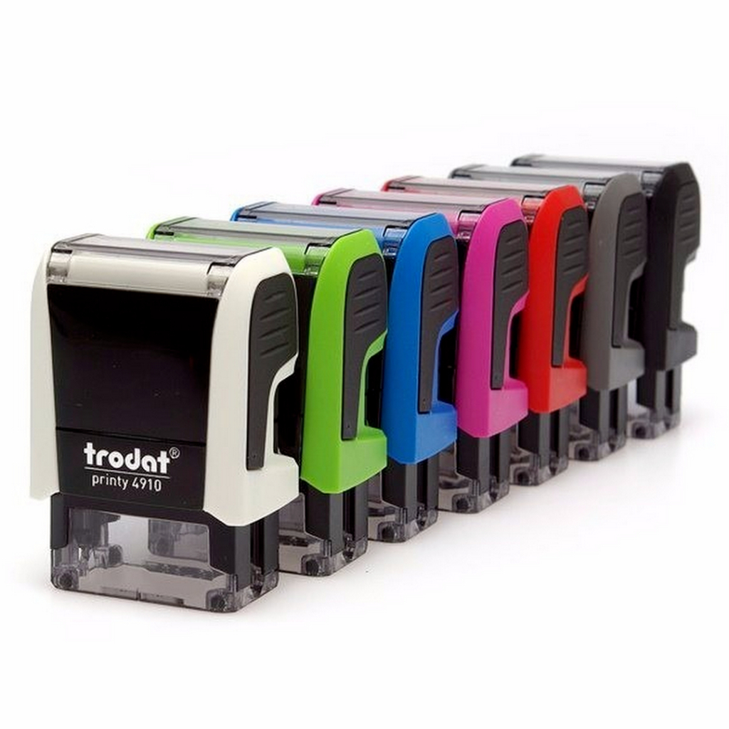 Carimbo Trodat 4911 P4 38x14mm Modelo Profissional Para Professores e Profissionais da Saúde