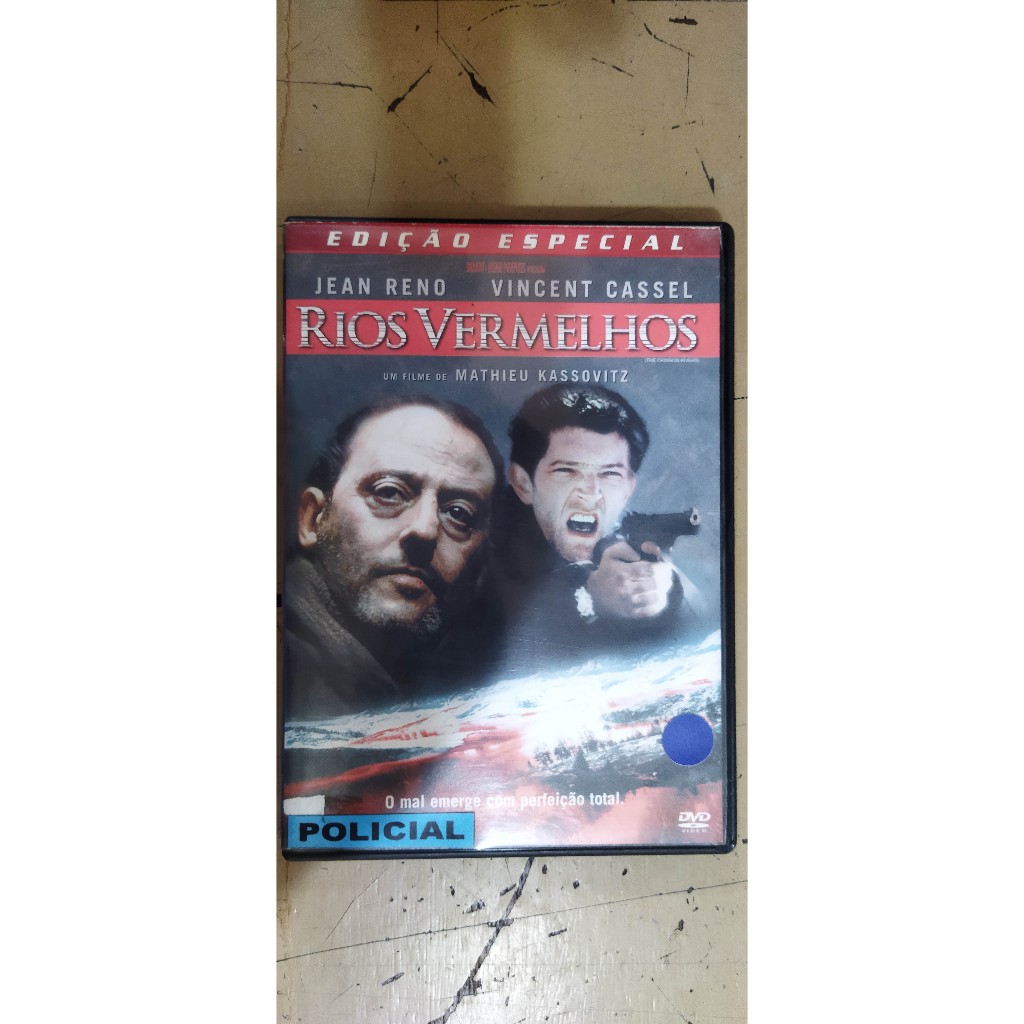DVD Rios Vermelhos - Jean Reno