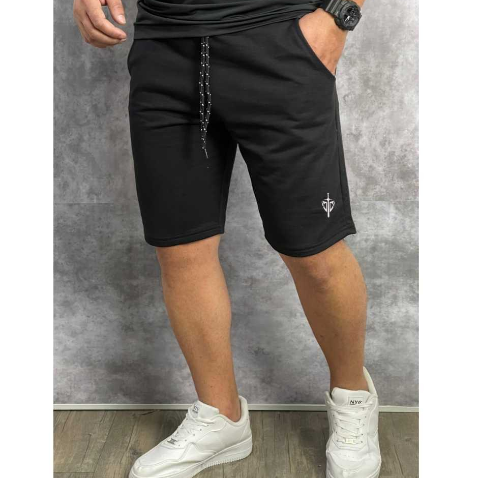 Bermuda P ao G4 Moletinho Masculina Short Casual Moletom Plus Size em Oferta na Shopee
