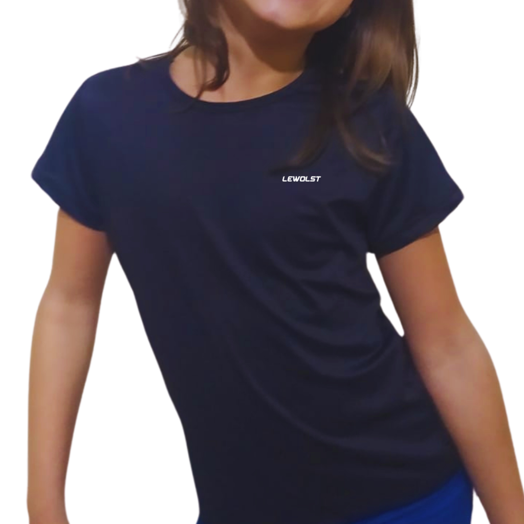CAMISETA INFANTIL UNISSEX DRY FIT POLIAMIDA LEWOLST ADVANCE MENINA MENINO CRIANÇA