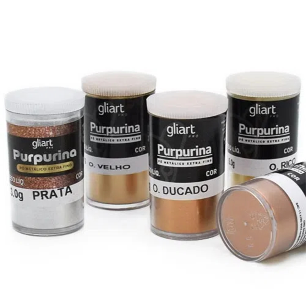 Purpurina em Pó Gliart