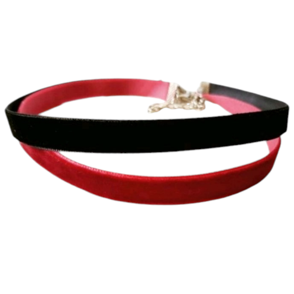 choker gargantilha veludo unisex