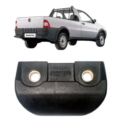 Batente Tampa Traseira Caçamba Fiat Strada 1996 À 2015 em Oferta na Shopee