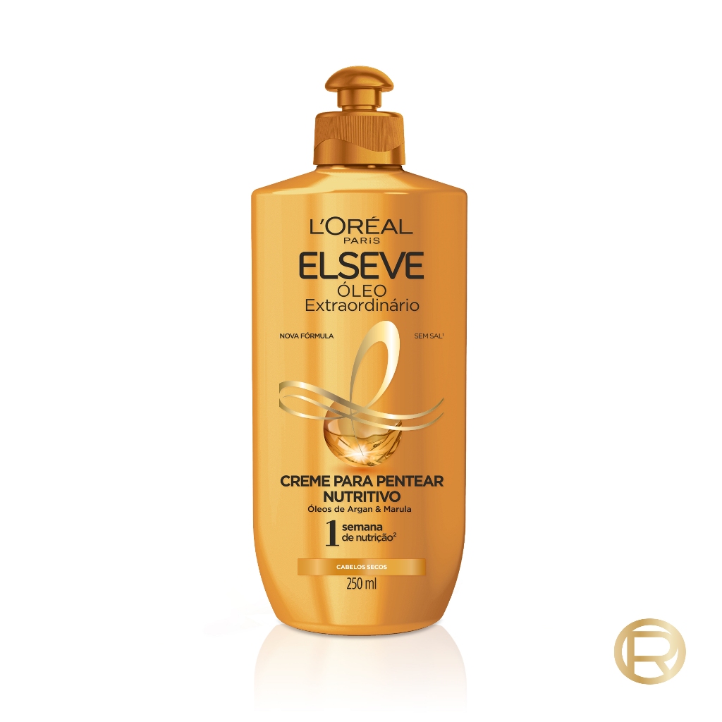 Creme para Pentear L'Oréal Paris Elseve Óleo Extraordinário, 250ml