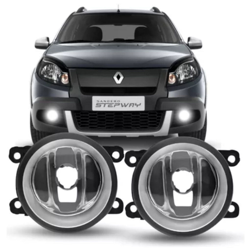 Par Farol Milha Sandero Stepway 2008 2009 2010 2011 2012 13