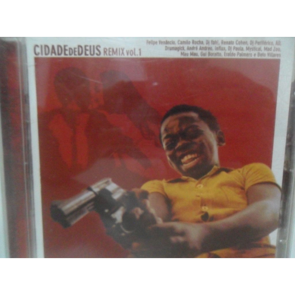 CIDADE DE DEUS REMIX VOL.1 = 16 REMIXES DA TRILHA SONORA ORIGINAL DO FILME; CD