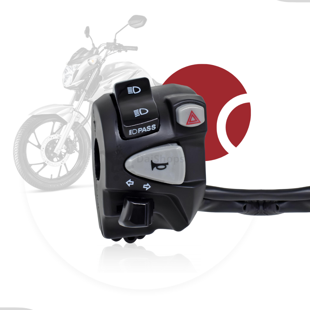 Punho Luz Titan 150 Fan 125 150 Start Modelo Cb 650 Nc 750