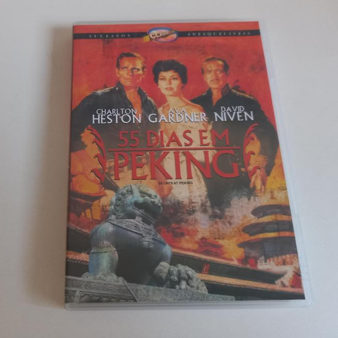 Dvd - 55 Dias Em Peking  - Charlton Heston - Ava Gardner