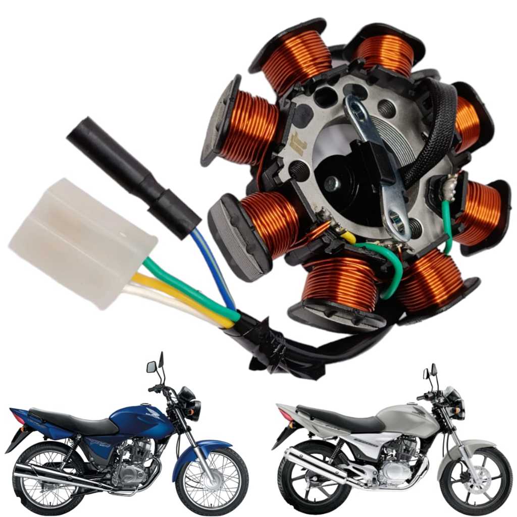 Estator Bobina Pulso Cg Titan Ks Es Esd 2004 2005 2006 2007 2008 Titan Sport 150 2005 a 2008