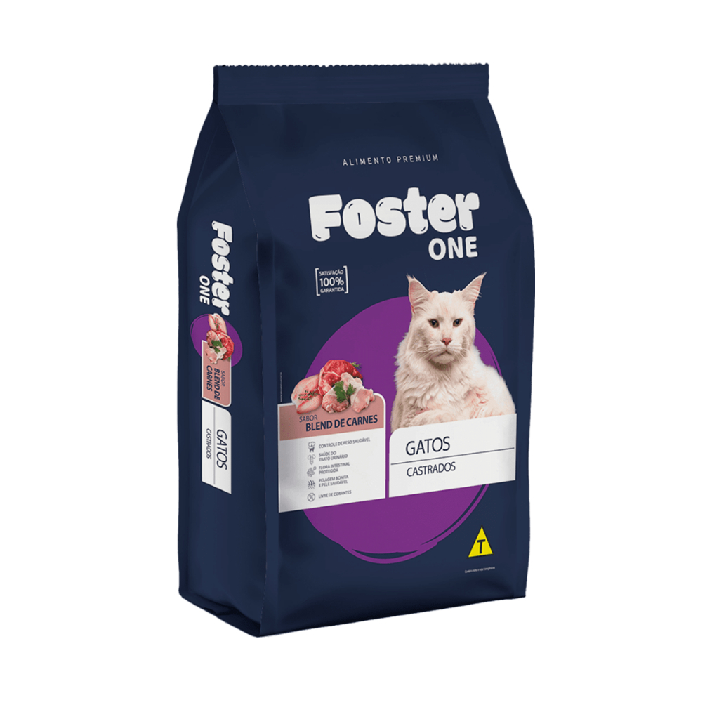 Ração Foster One Gato Castrado 10,1 kg