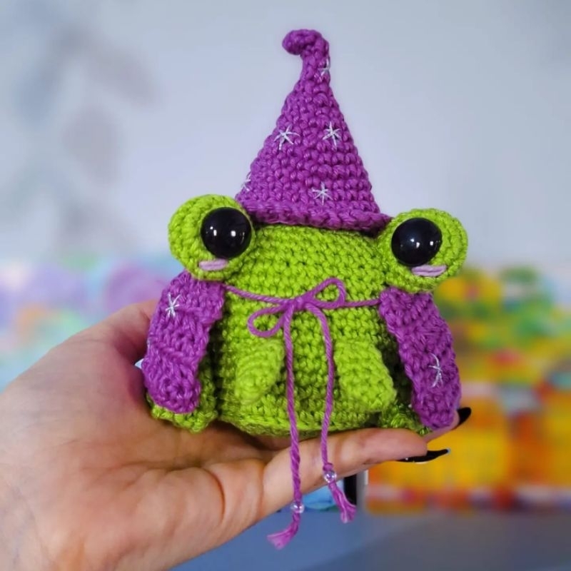 Sapo de Crochê Amigurumi: Onde Comprar | BuscaProdutos