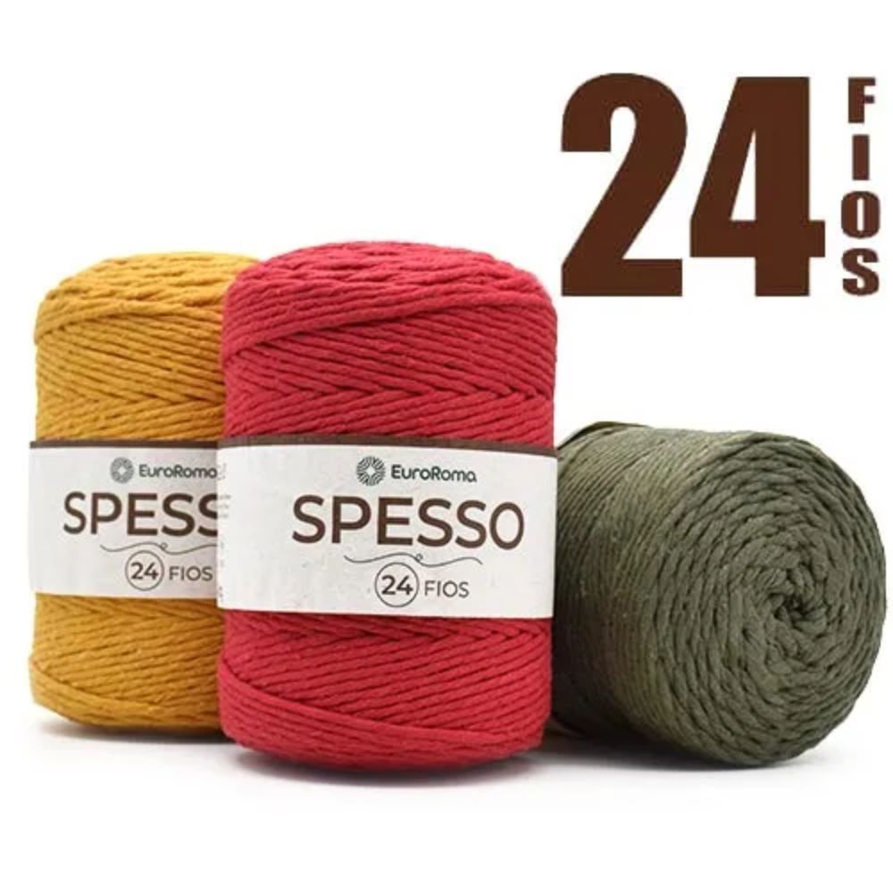 Barbante Spesso EuroRoma 24 Fios 1Kg