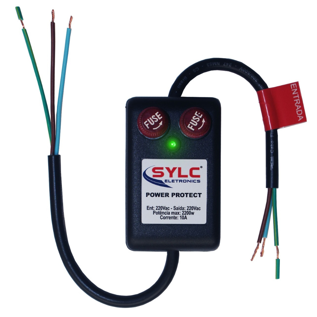 Protetor Surto Contra Motor Portão 220v em Oferta na Shopee
