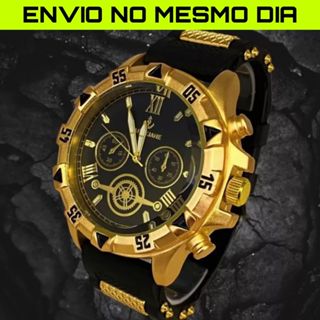 Relogio Original Masculino Banhado em Oferta na Shopee