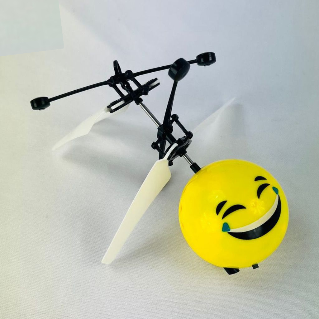 Bolinha Voador Mini Helicoptero - Drone emoji
