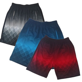Kit 03/05 Bermuda shorts  com bolso atacado costura reforçada flanelada com zíper-LISA