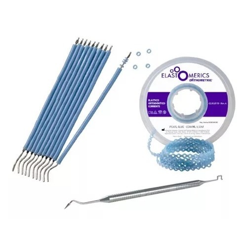 Borrachinha Aparelho Trançada Azul: Onde Comprar | BuscaProdutos