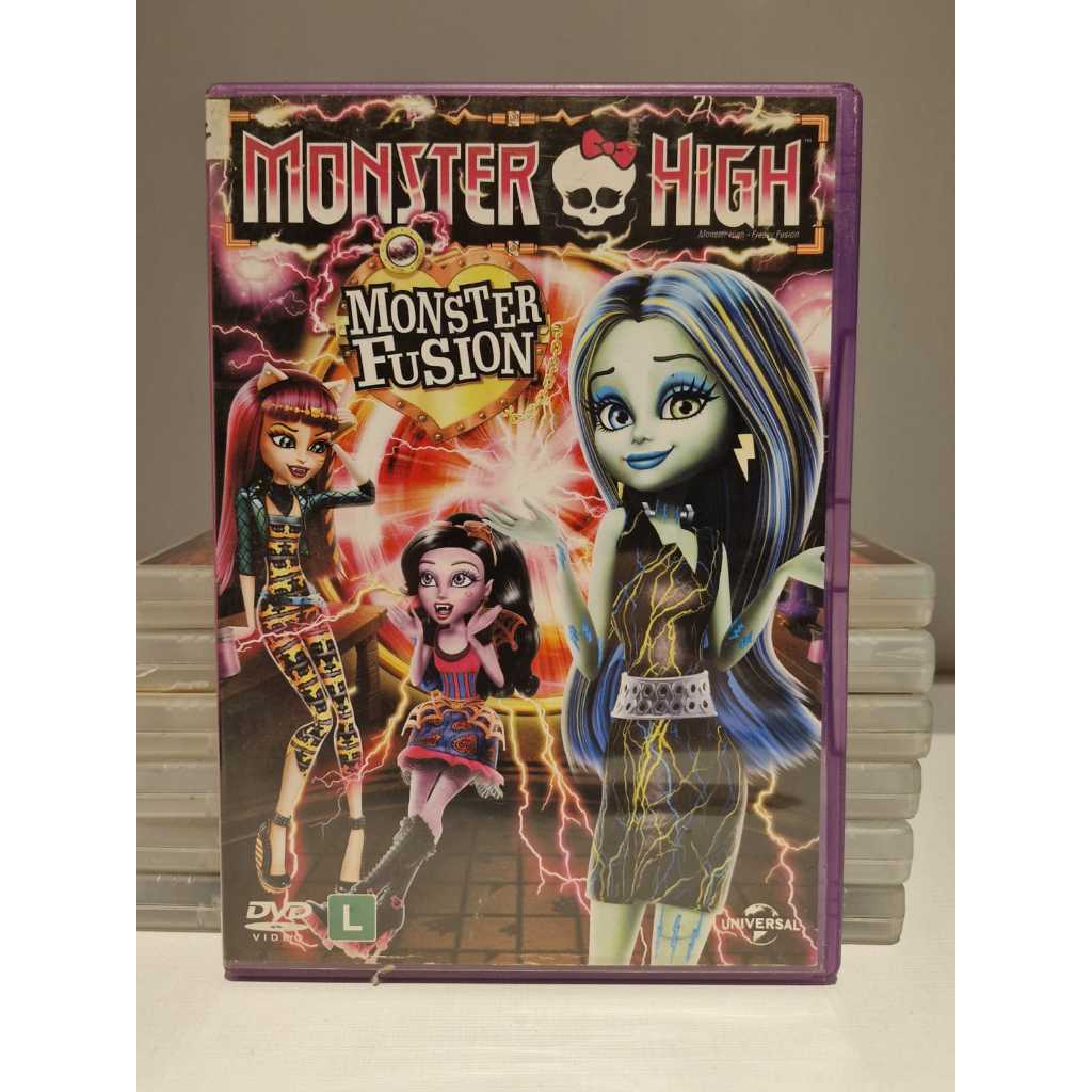 MONSTER HIGH - MONSTER FUSION - DVD - Original