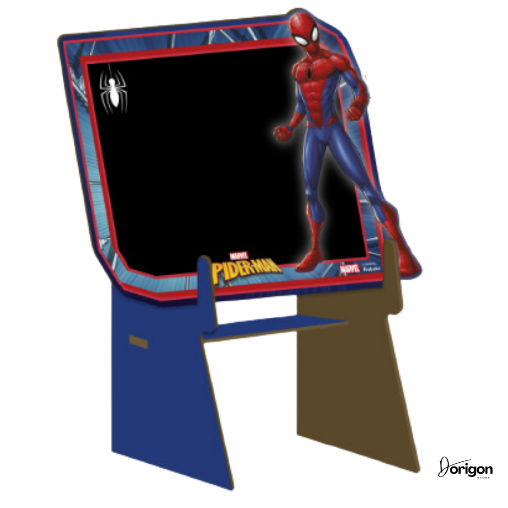 kit 2 mini Lousa Decorada P Homem Aranha.