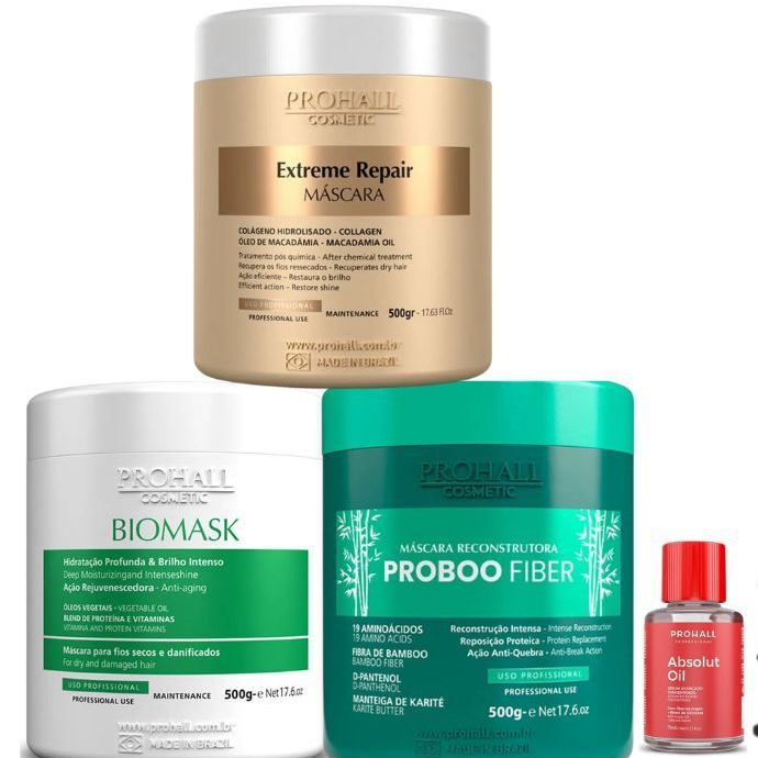 Cronograma Prohall Creme Biomask Masc Extreme Repair Proboo