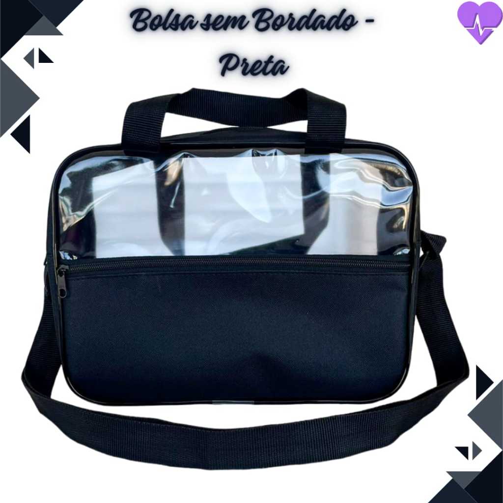 Bolsa Tradicional sem Bordado com Transparência em Oferta na Shopee