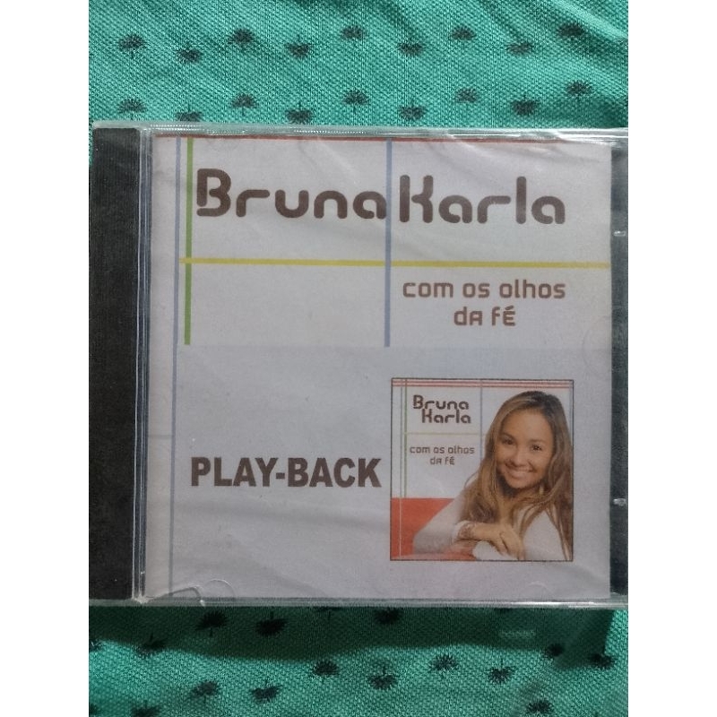Cd playback Bruna Karla Com Os Olhos da Fé( Cd Lacrado)