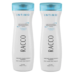 Kit 2 Sabonete Feminino Intimo Racco Desodorante Higiênico Mulher Antitranspirante Higiene Proteção
