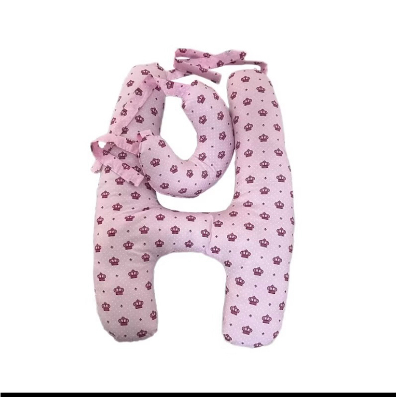 Imagem Almofada Em Forma H Adulto E Infantil Com Apoio Para Pescoço De Dormir Para Viagens Descanso