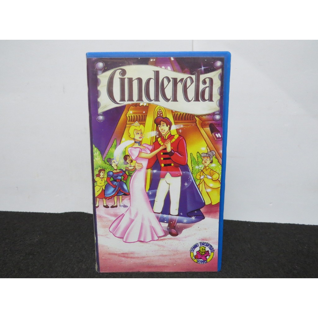 VHS DESENHO ANIMADO CINDERELA