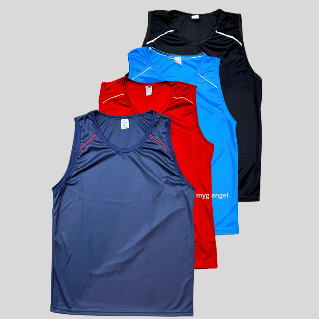 4 Regatas Dry Fit Masculina Poliéster Treino Fitness Corrida Academia Dry Fit Verão Férias Oferta em Oferta na Shopee