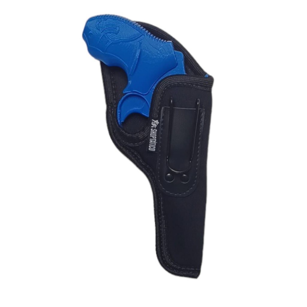 Coldre Neoprene Revolver 22 4 Polegadas 6 Tiros Uso Velado