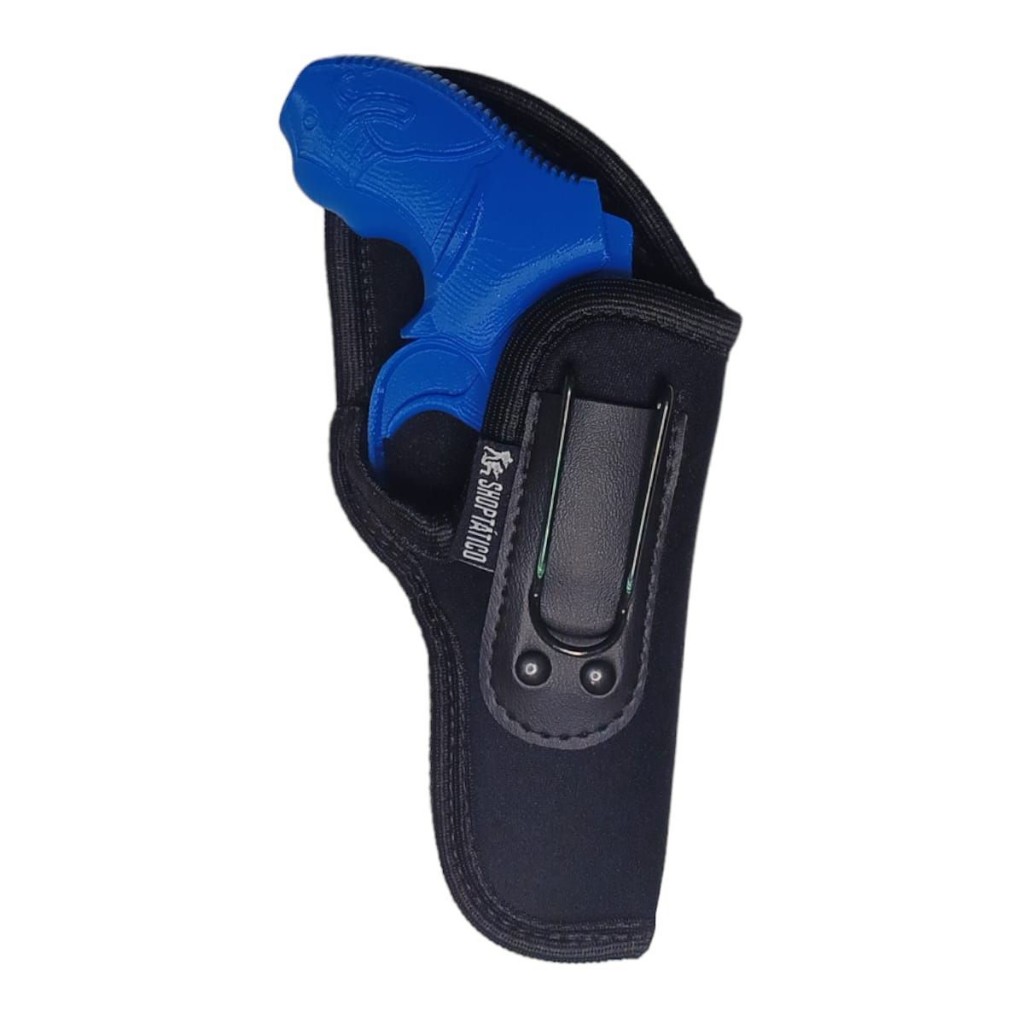Coldre Neoprene Revolver 32 3 Polegadas 6 Tiros Uso Velado