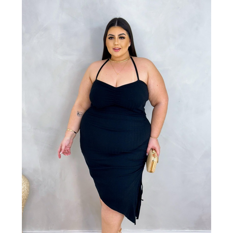 Vestido Sabrina Premium Plus Size fim de ano/ festa/natal/ano novo/brilho/bory/curve/fashion/balada/casamento/madrinha/ Manguinha/ Festa Tarde/ Tardizinha/ Leve/Nao marca/ modinha