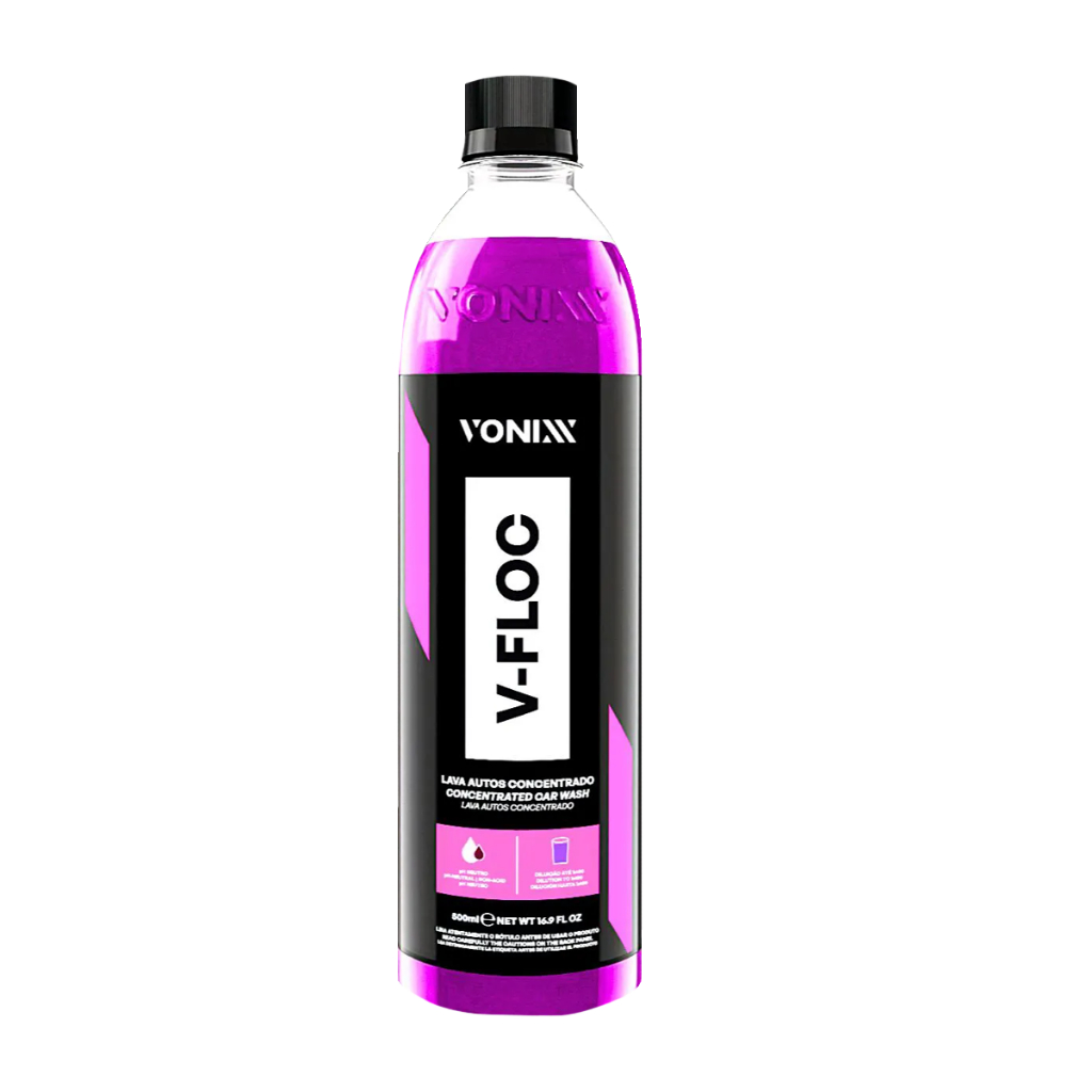 Shampoo Automotivo Neutro Concentrado V-floc 500ml Vonixx em Oferta na Shopee